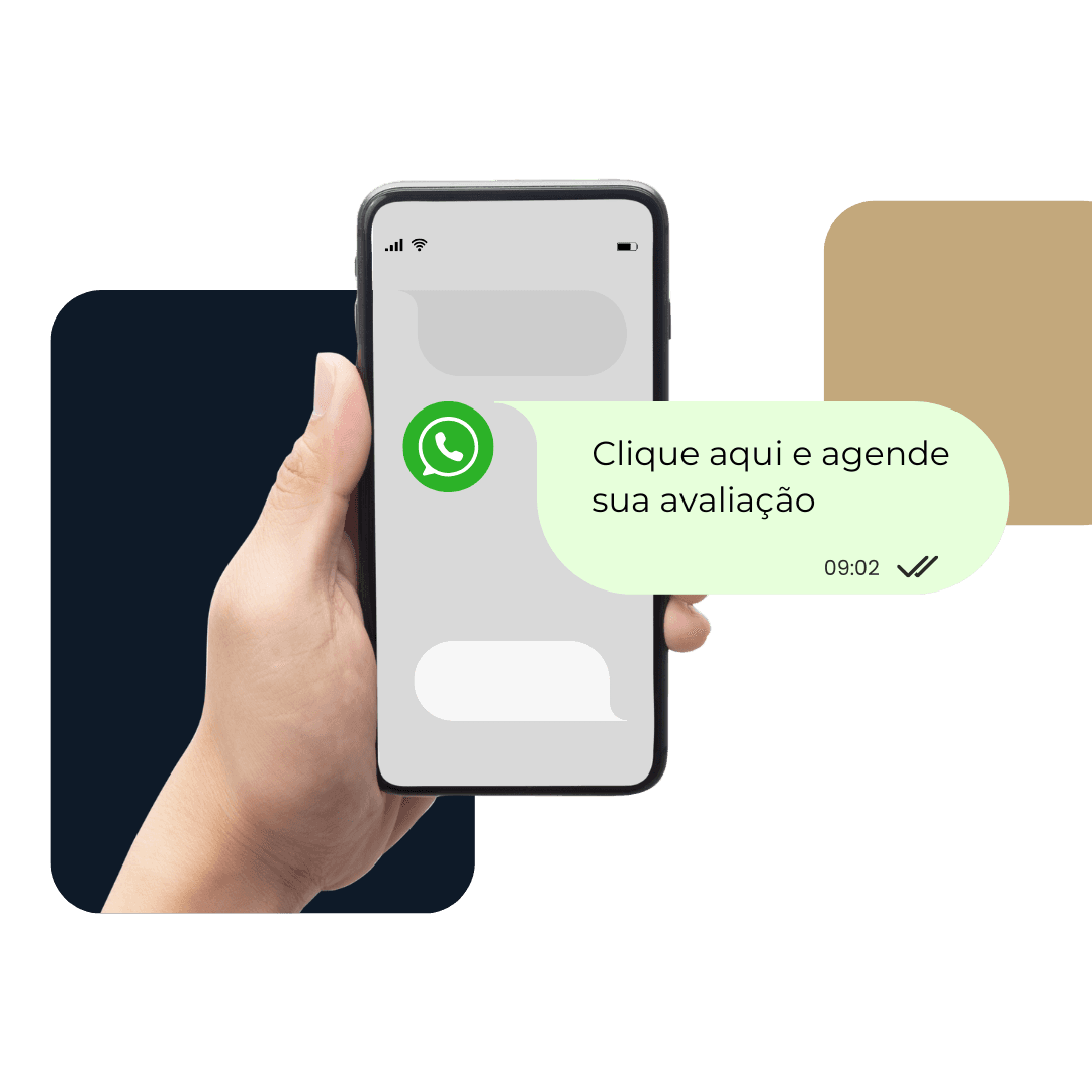 Post de chamada para ação WhatsApp